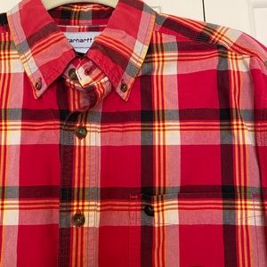 Men’s Carhartt Cotton Plaid Shirt